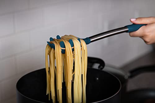 Non-Toxic Silicone Kitchen Utensils Set with Spaghetti Server