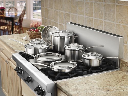 Cuisinart MCP193-18N MultiClad Pro Stainless Steel 3-Quart Saucepan with  Cover 
